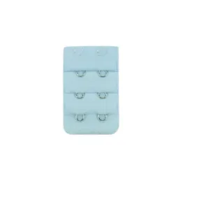2-Hook 3-Rows Spacing Bra Extender-Aqua