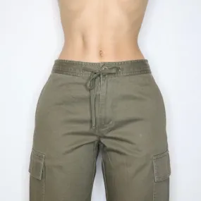 90s Khaki Cargo Pants (S)