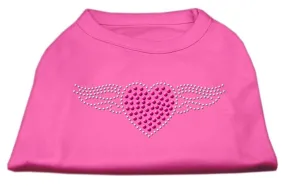 Aviator Rhinestone Shirt Bright Pink L (14)
