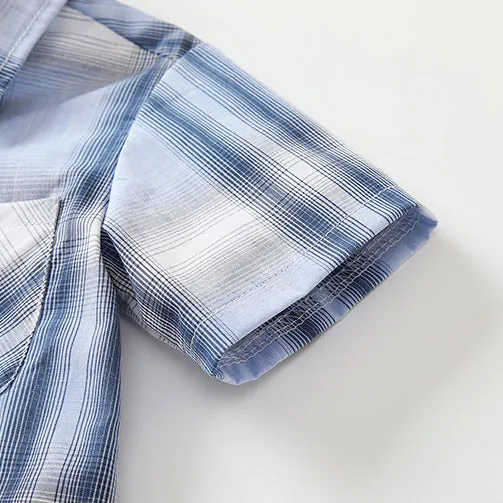 Baby Kid Boys Checked Shirts