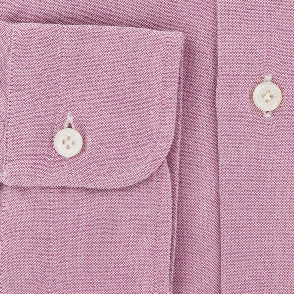 Barba Napoli Pink Shirt - Extra Slim - 17 US / 43 EU