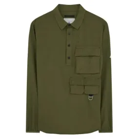 Cape Heights Raymore Popover Shirt Olive