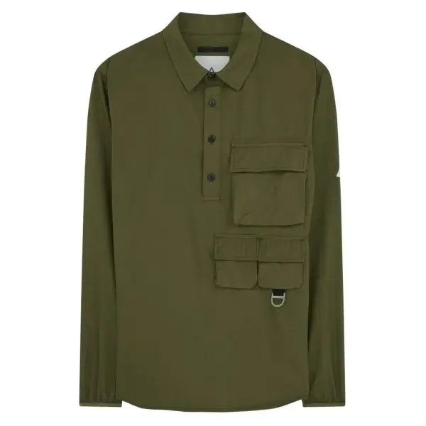 Cape Heights Raymore Popover Shirt Olive