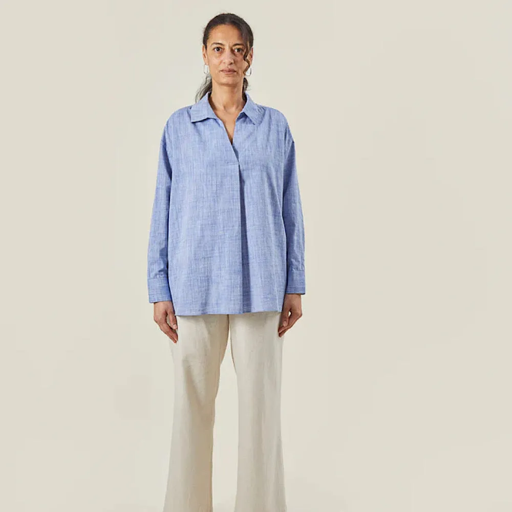 Chalk -  Sophie Shirt Blue