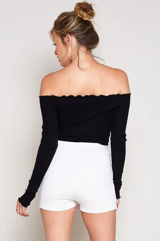 Christmas Brunch Contrast White Short