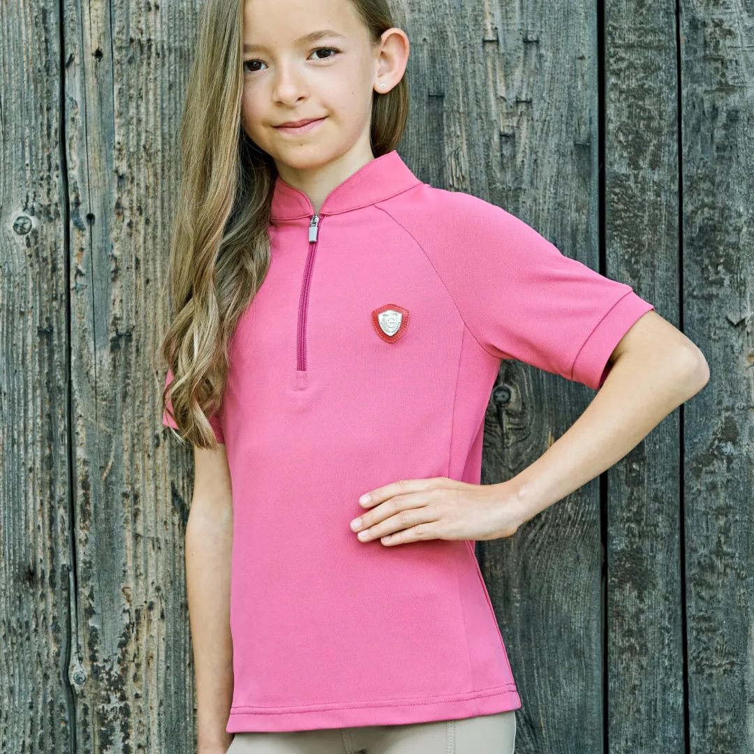 Covalliero Children's Short Sleeved Polo Shirt