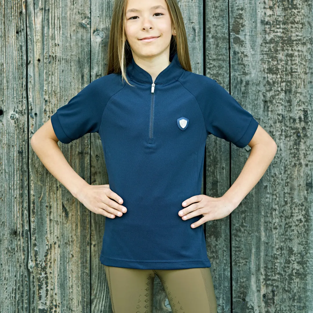 Covalliero Children's Short Sleeved Polo Shirt