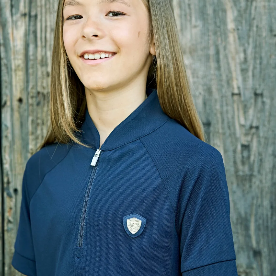 Covalliero Children's Short Sleeved Polo Shirt