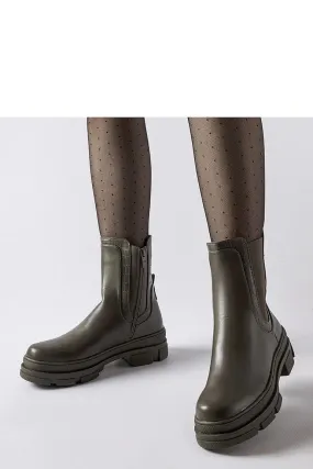 Green trappers on rubber sole