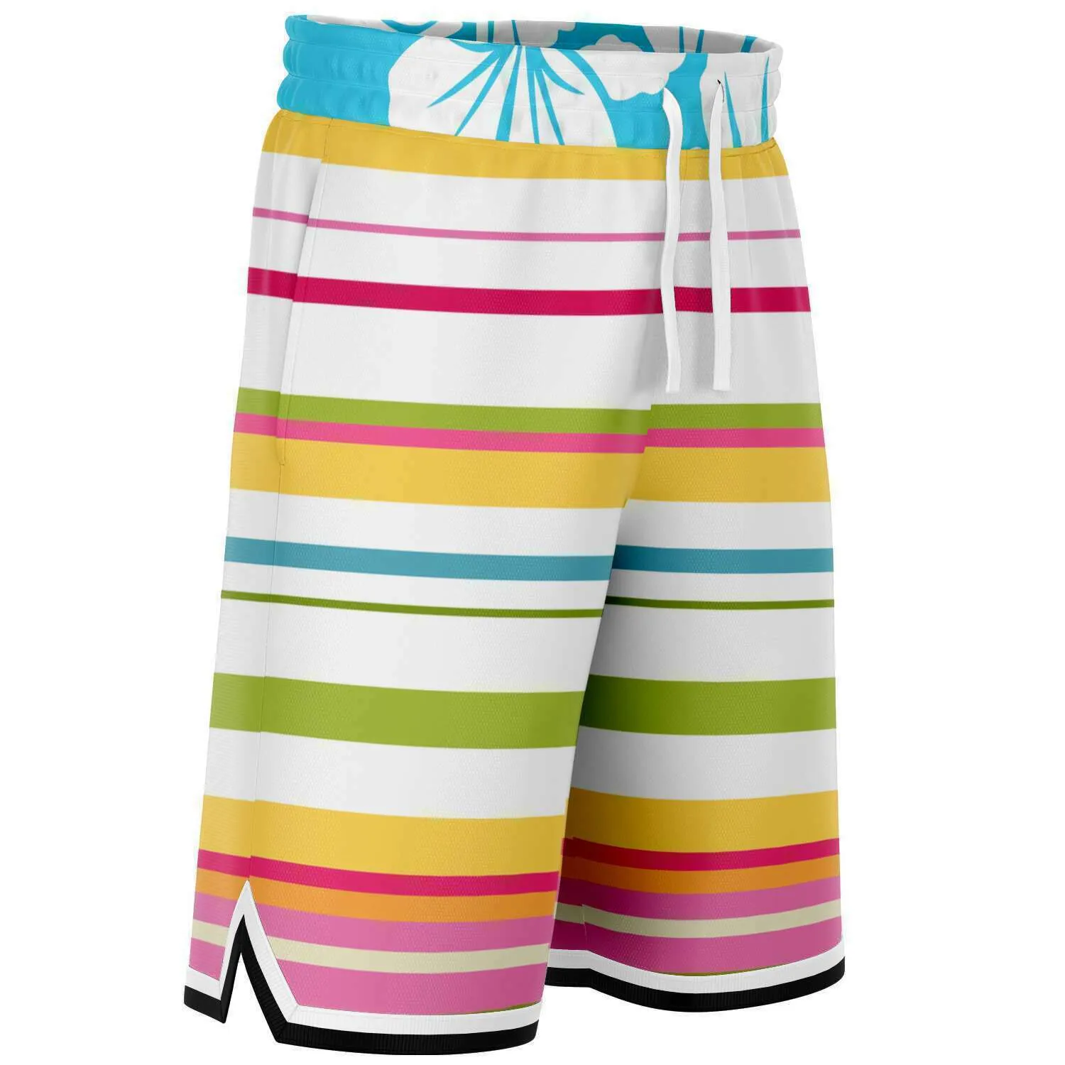 Hawaiian Tropic Unisex Basketball Shorts
