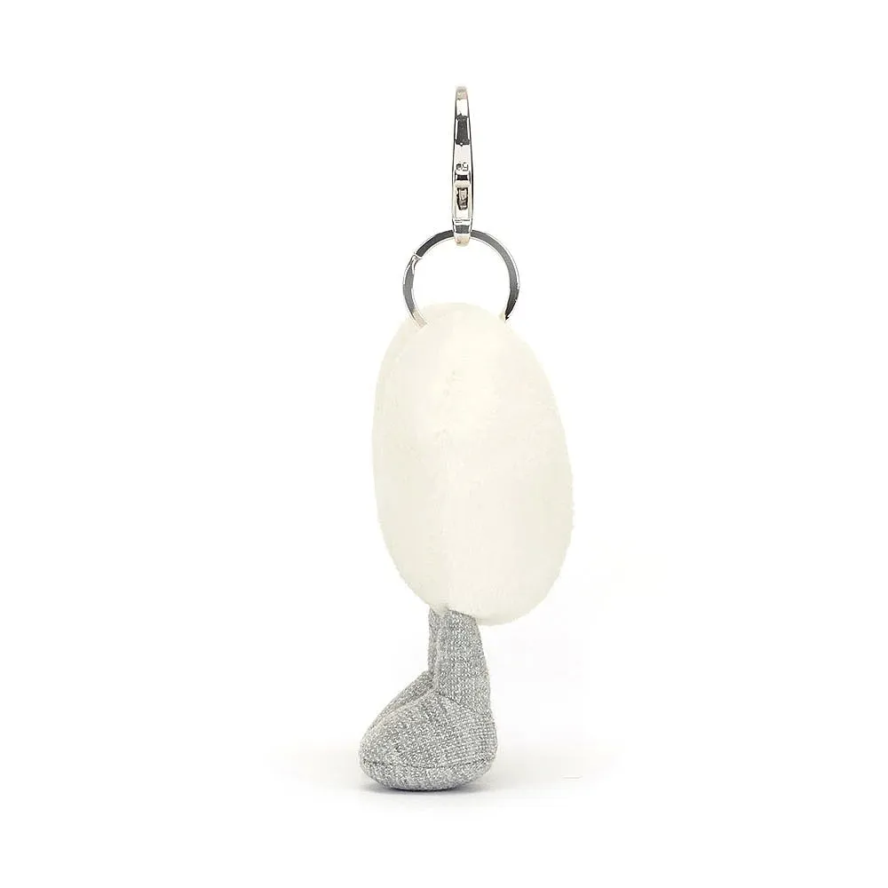 Jellycat Amuseable Cream Heart Bag Charm