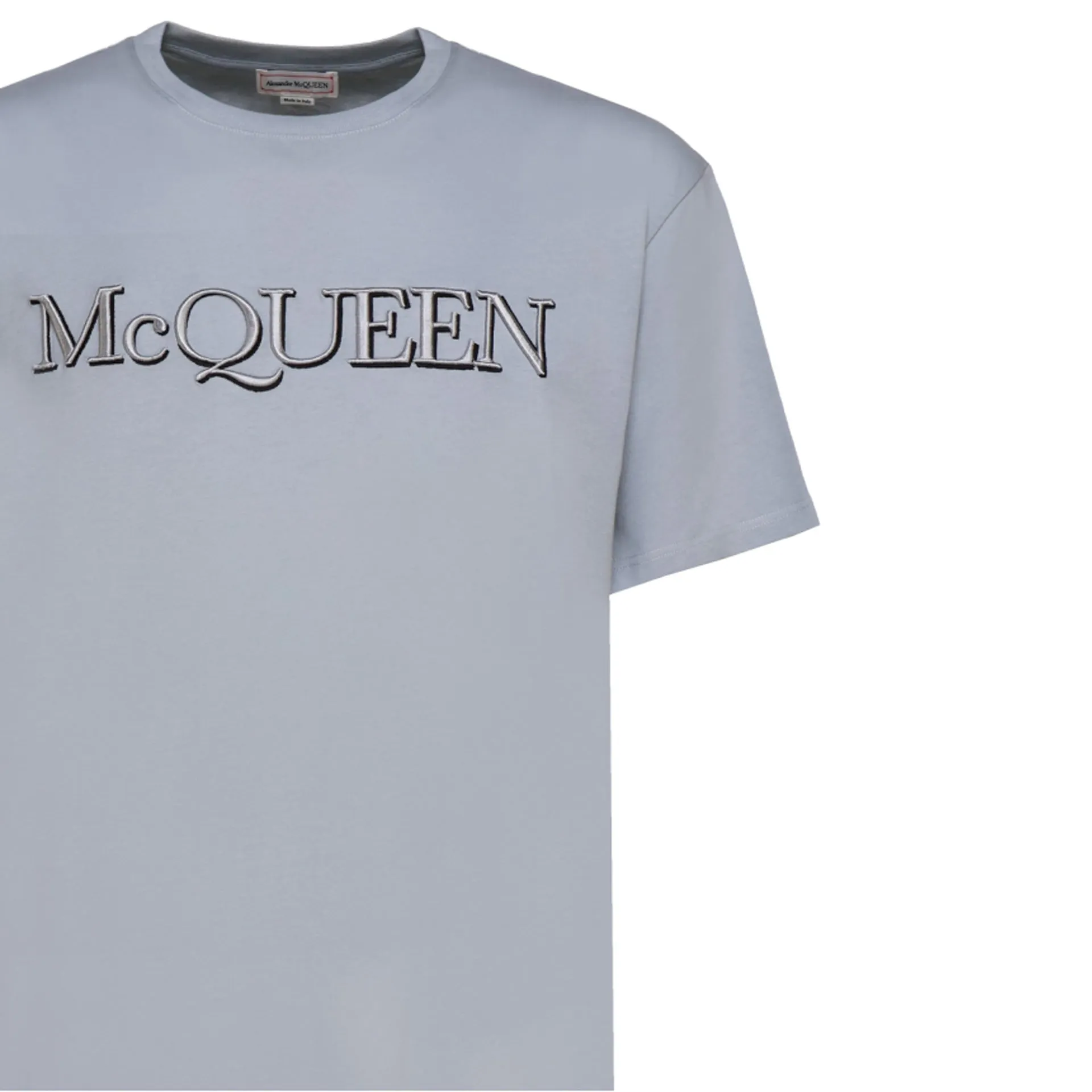 Maglietta con logo ALEXANDER MCQUEEN