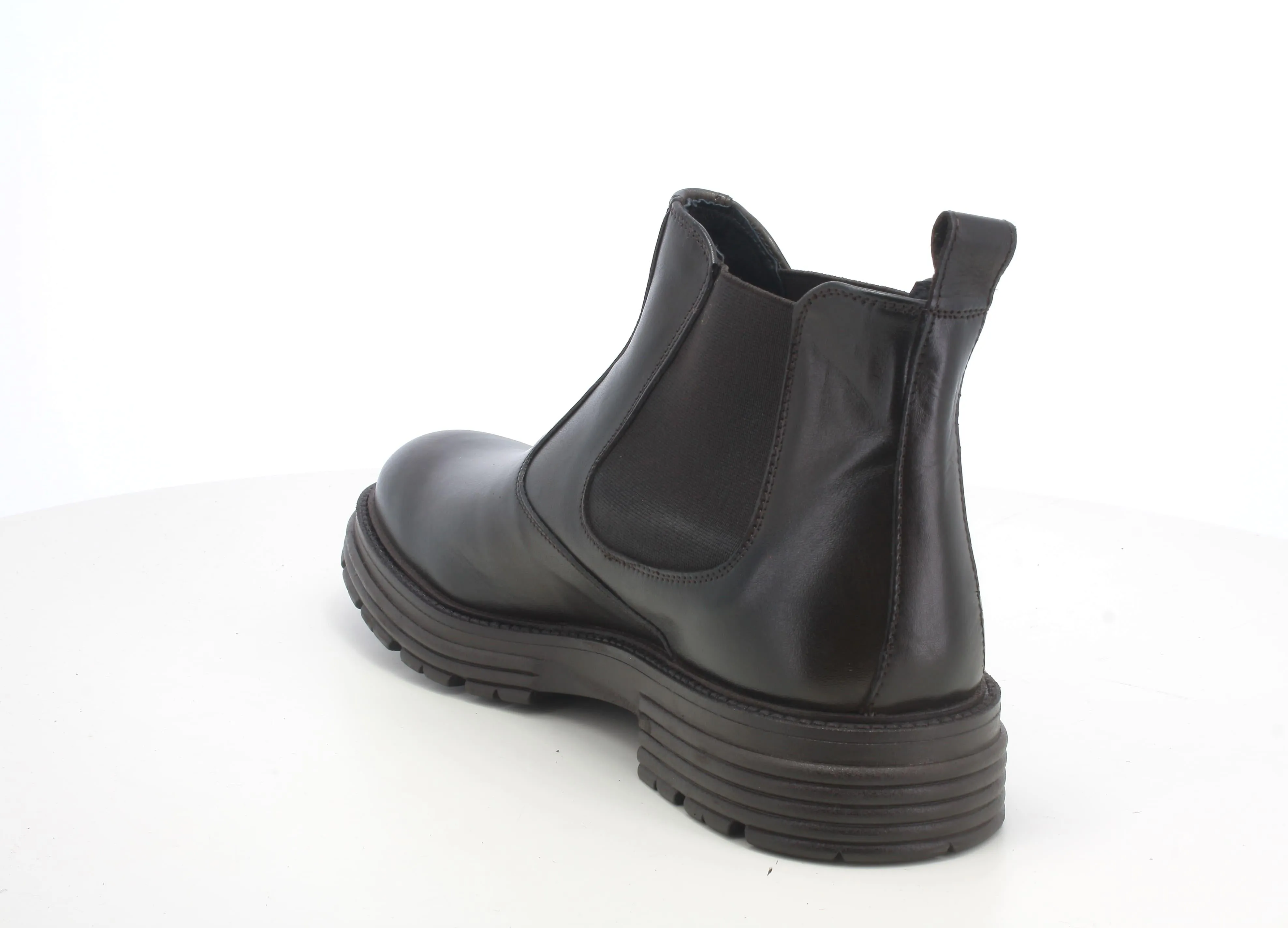 Melluso uomo stivaletti chelsea boots pelle