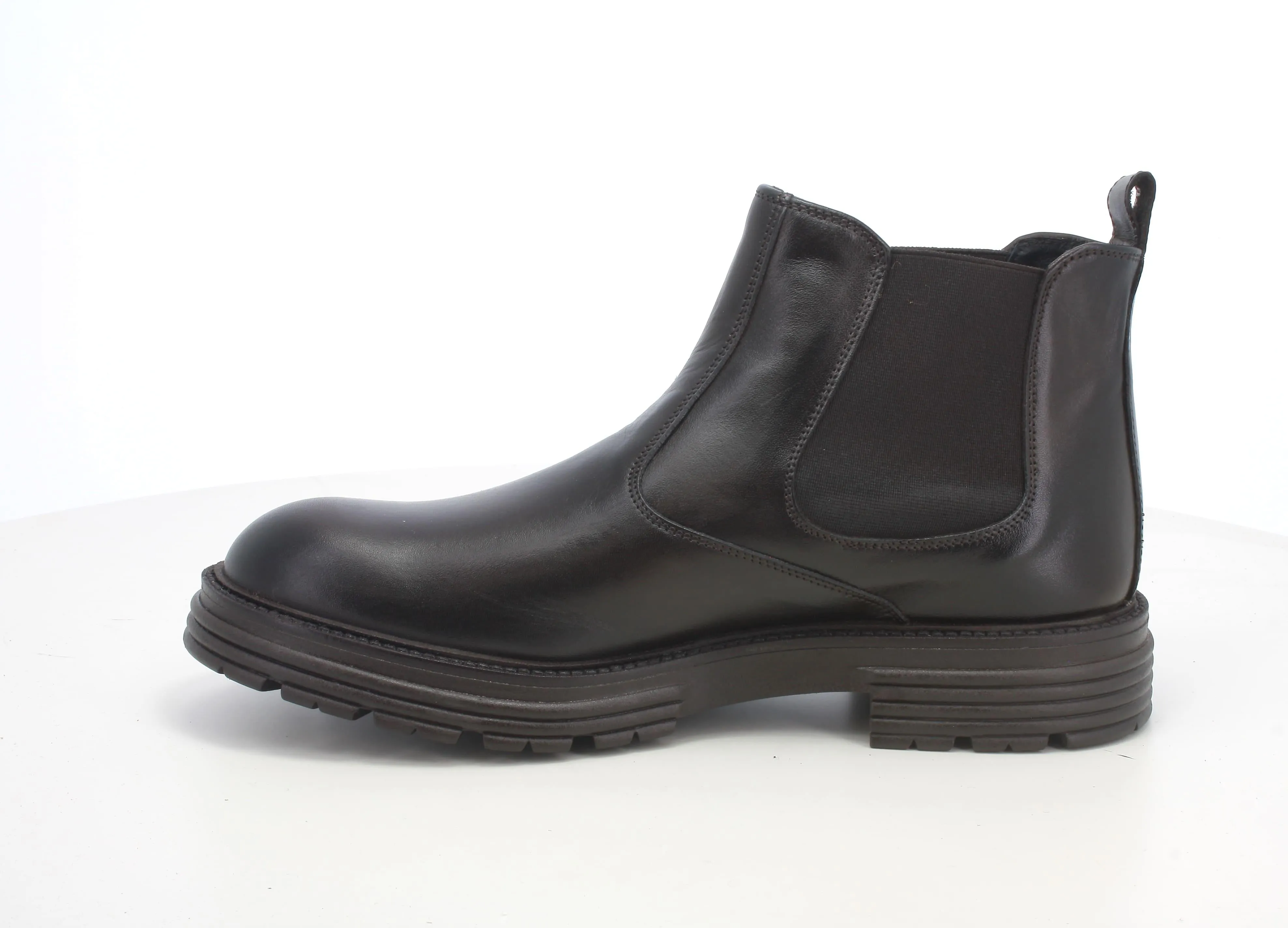 Melluso uomo stivaletti chelsea boots pelle