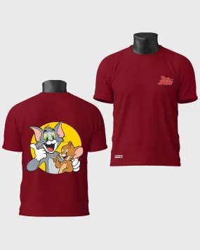 Mens Regular Tshirt Cartoon Tom & Jerry