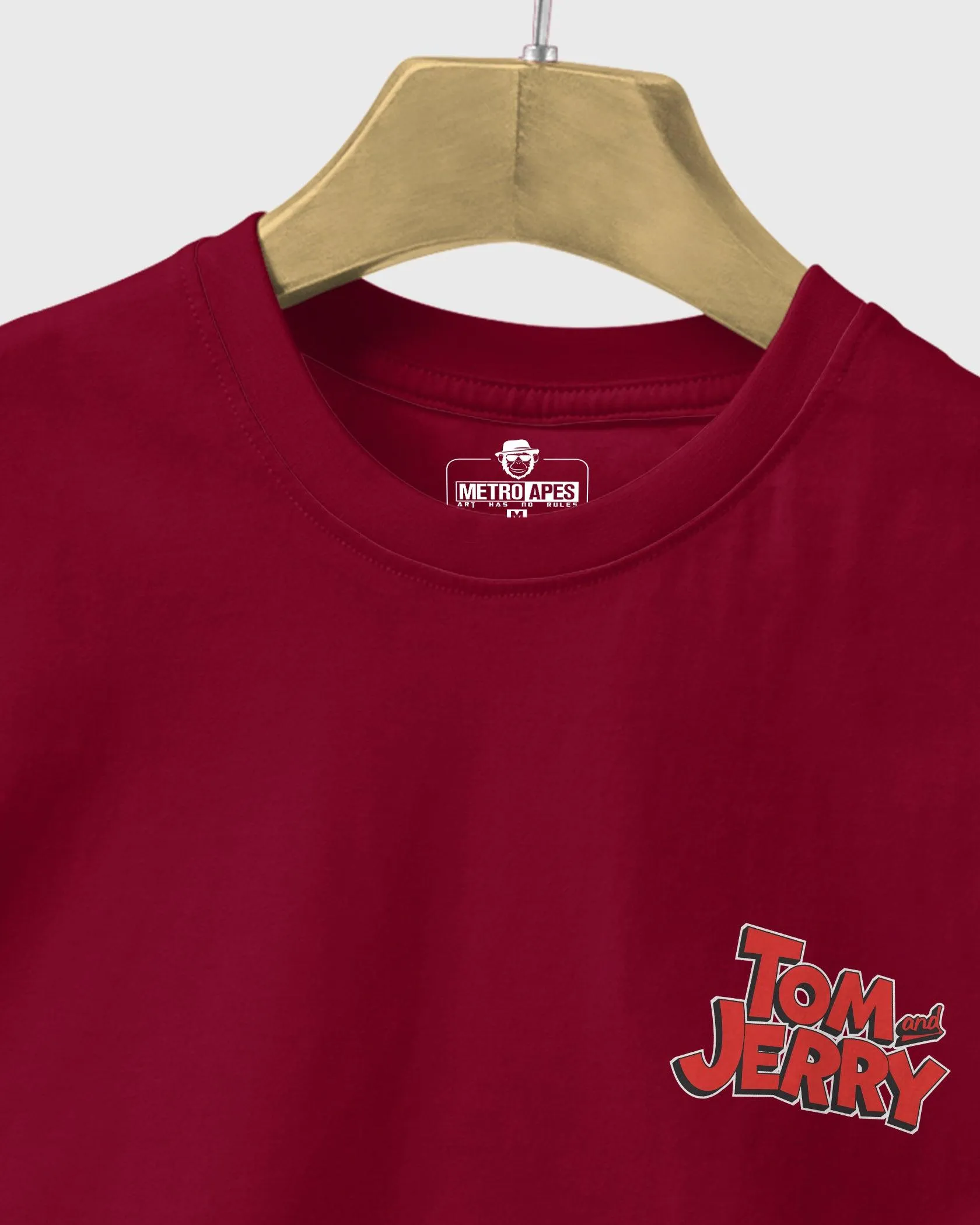 Mens Regular Tshirt Cartoon Tom & Jerry