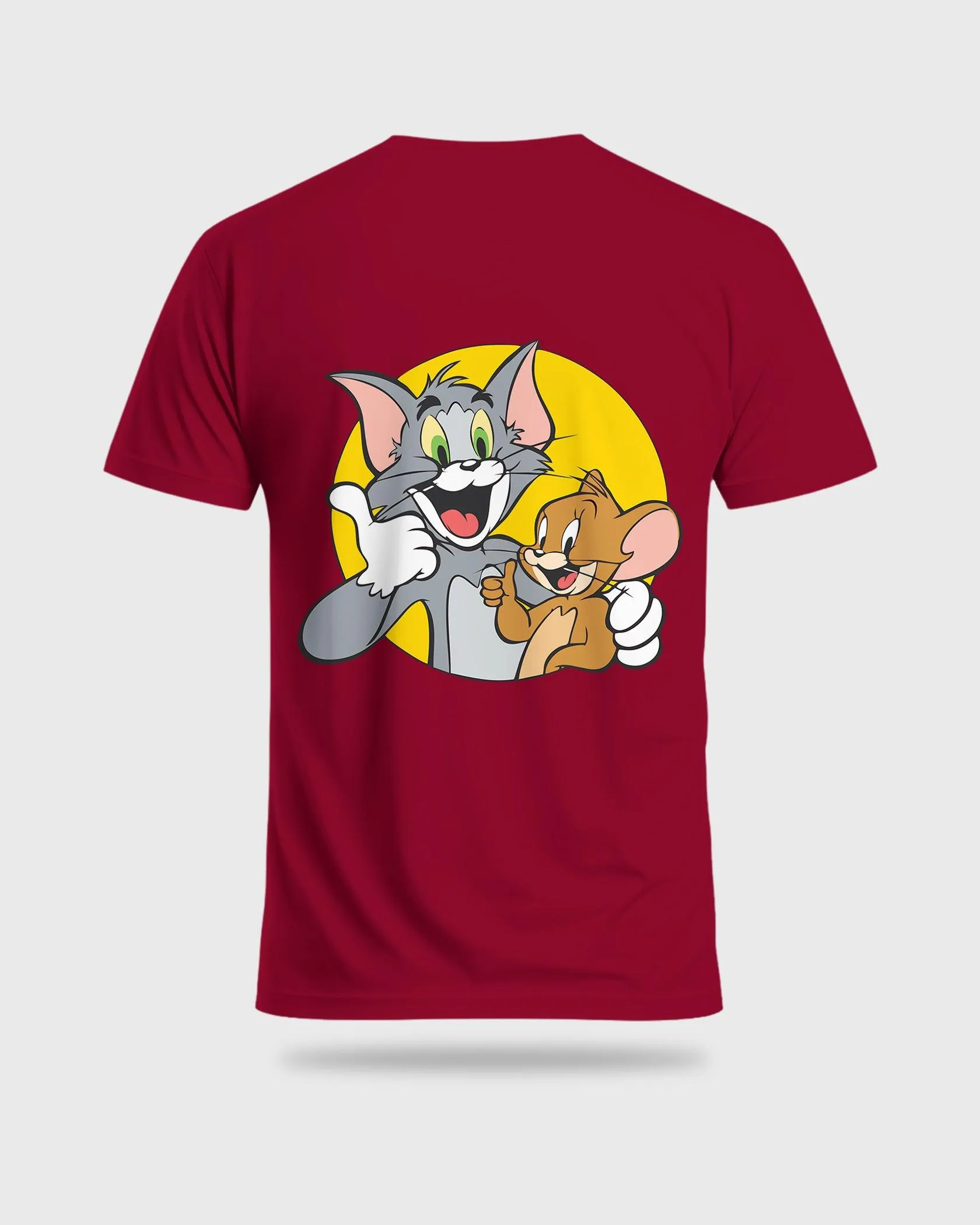 Mens Regular Tshirt Cartoon Tom & Jerry