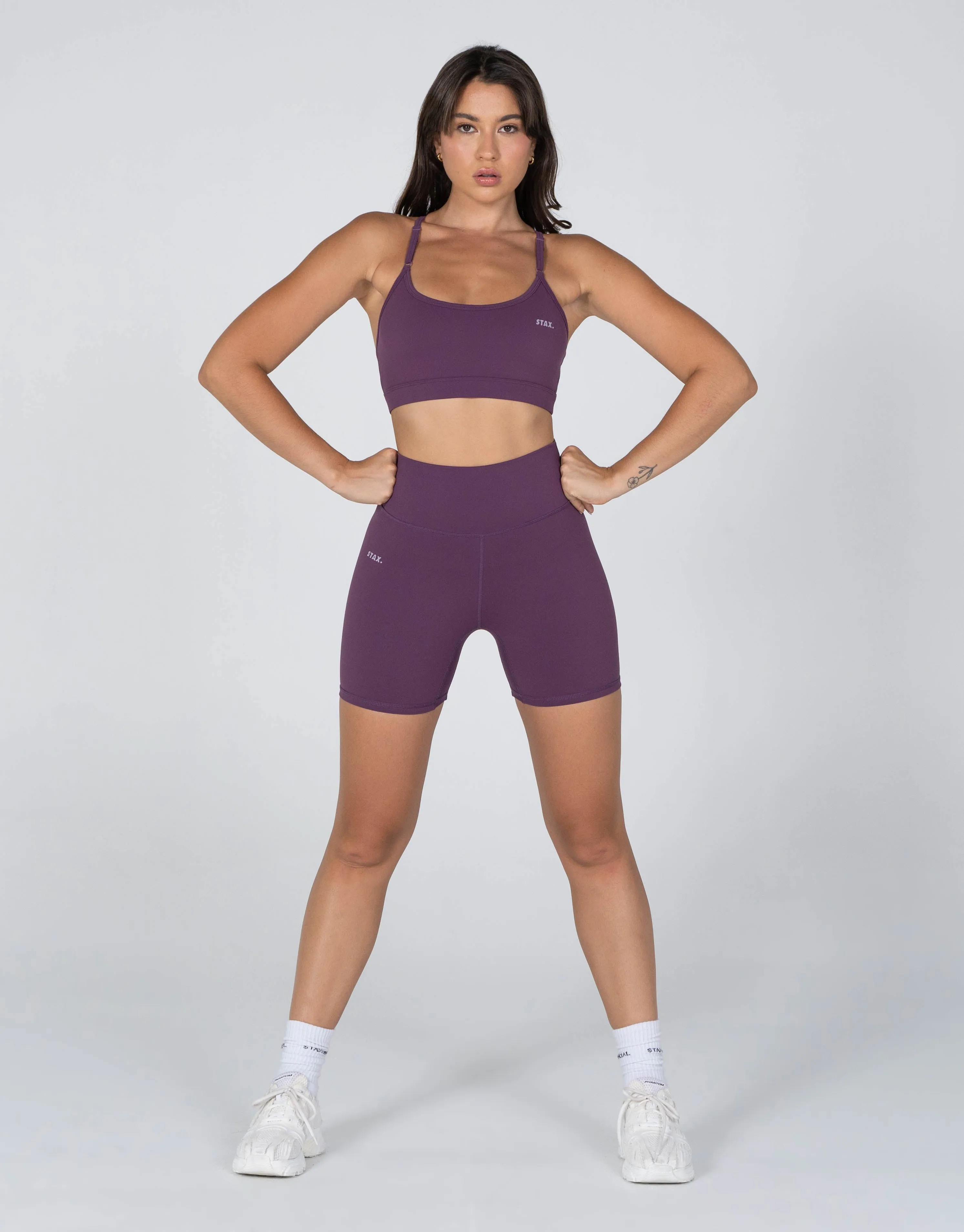 Midi Bike Shorts NANDEX ™ Iris - Purple
