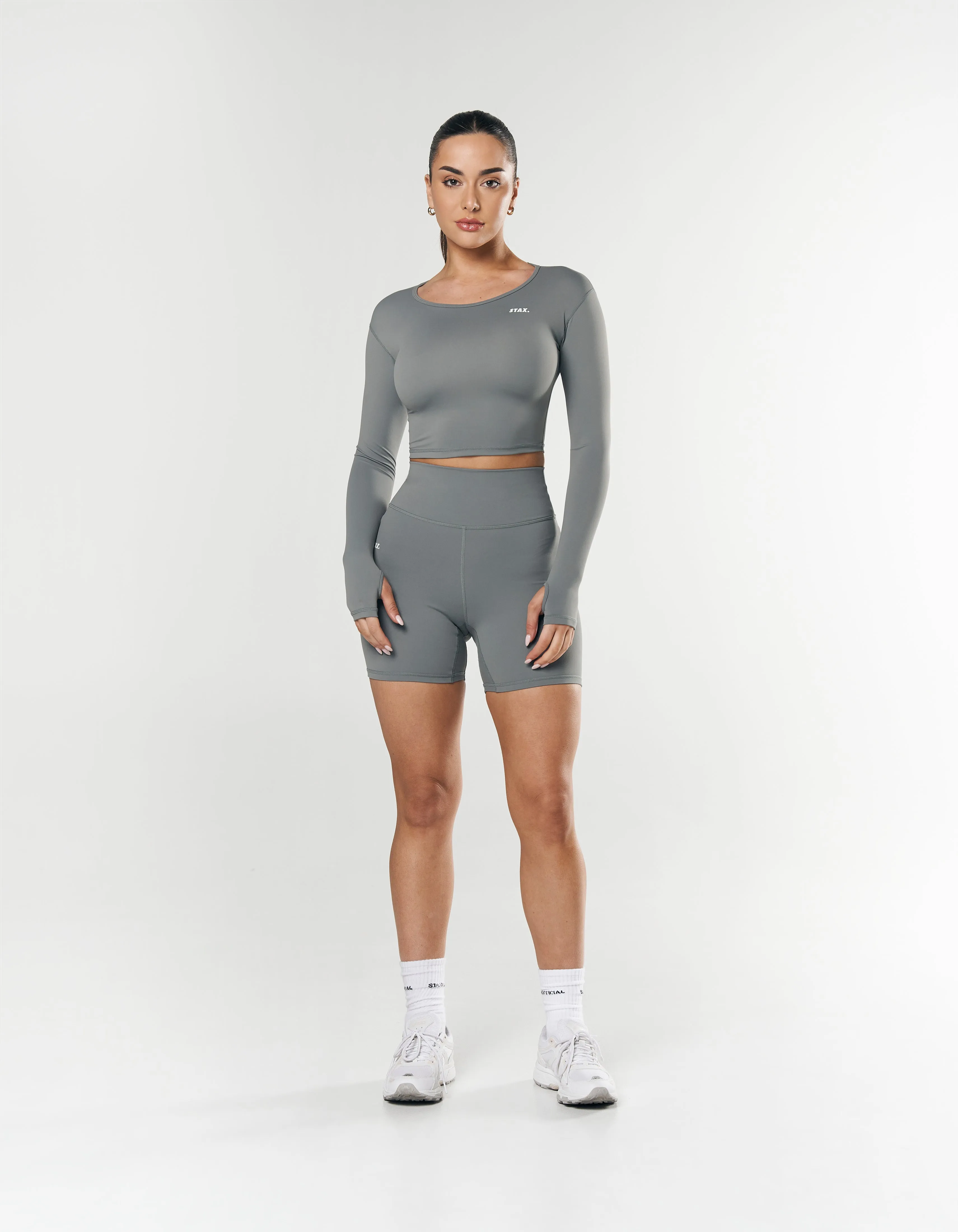 Midi Bike Shorts NANDEX ™ - Thyme