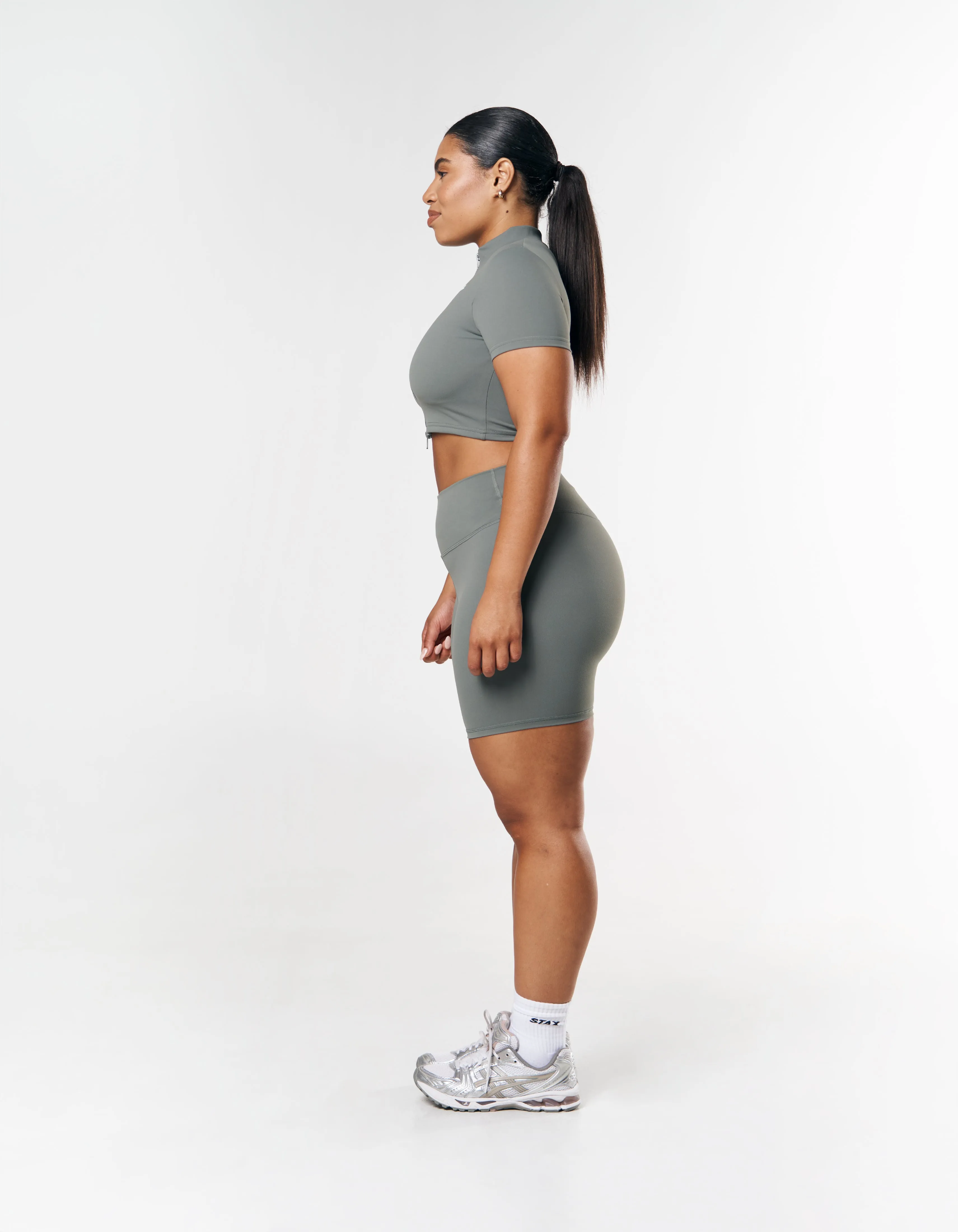 Midi Bike Shorts NANDEX ™ - Thyme