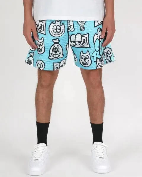 Never Full 7" Inseam Basketball Mesh Shorts