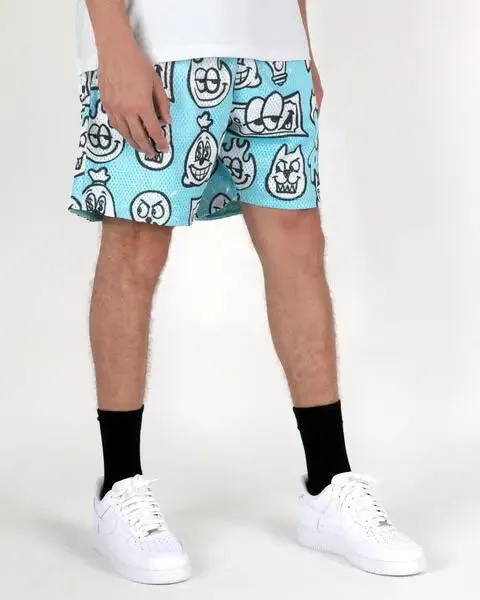 Never Full 7" Inseam Basketball Mesh Shorts