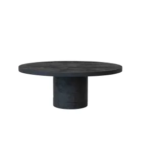 Oval Mango Wood Pedestal