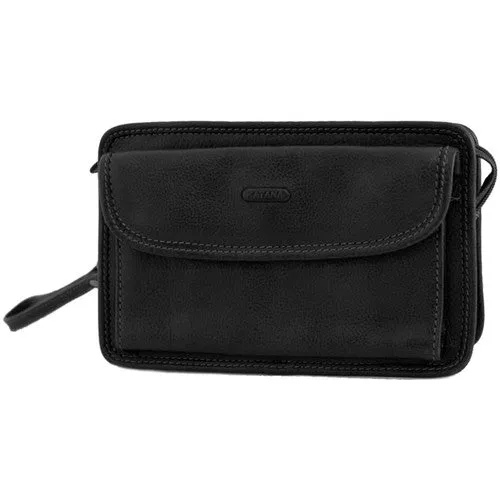 Pochette en cuir gras Homme Katana 36111