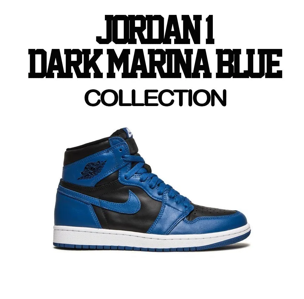 Retro 1 Dark Marina Blue Greatest Shirt