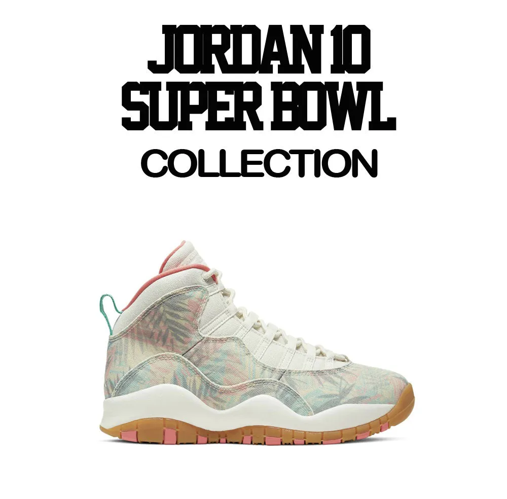Retro 10 Super Bowl Living Life Shirt