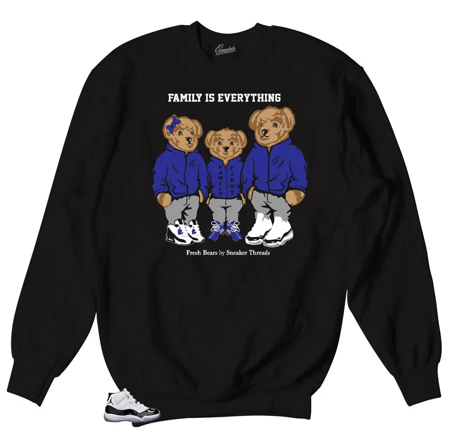 Retro 11 Concord Sneaker Bears Sweater