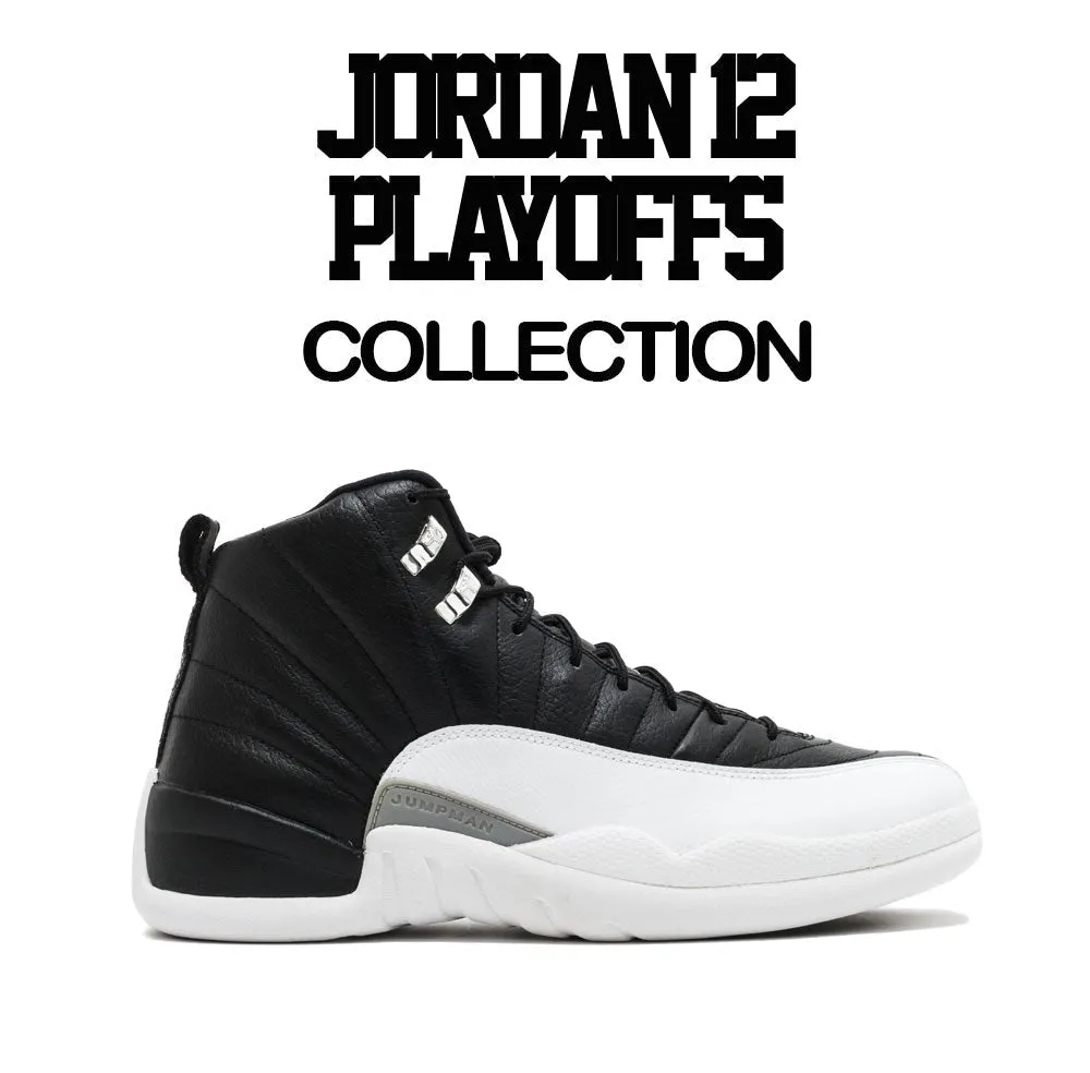 Retro 12 Playoff Patch Shorts
