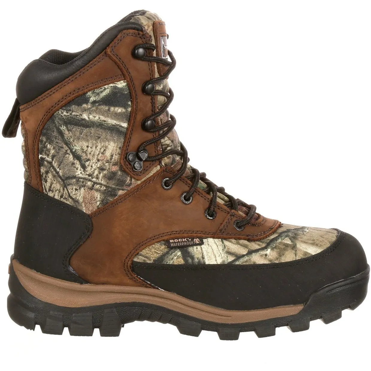 Rocky Men's Core 8" WP 800G Thinsulate Hunt Boot - Brown - FQ0004755