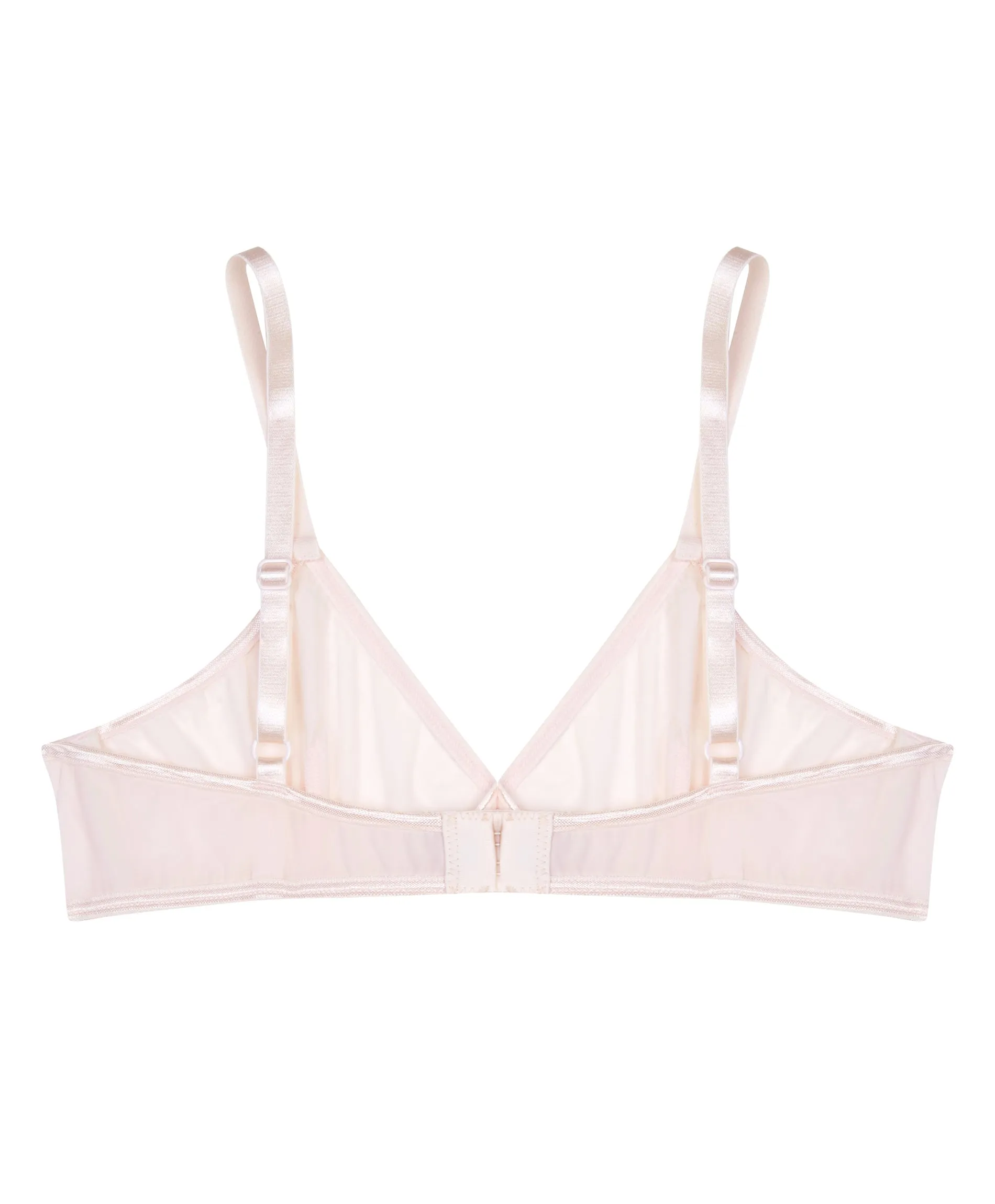 sheer tactel soft bra