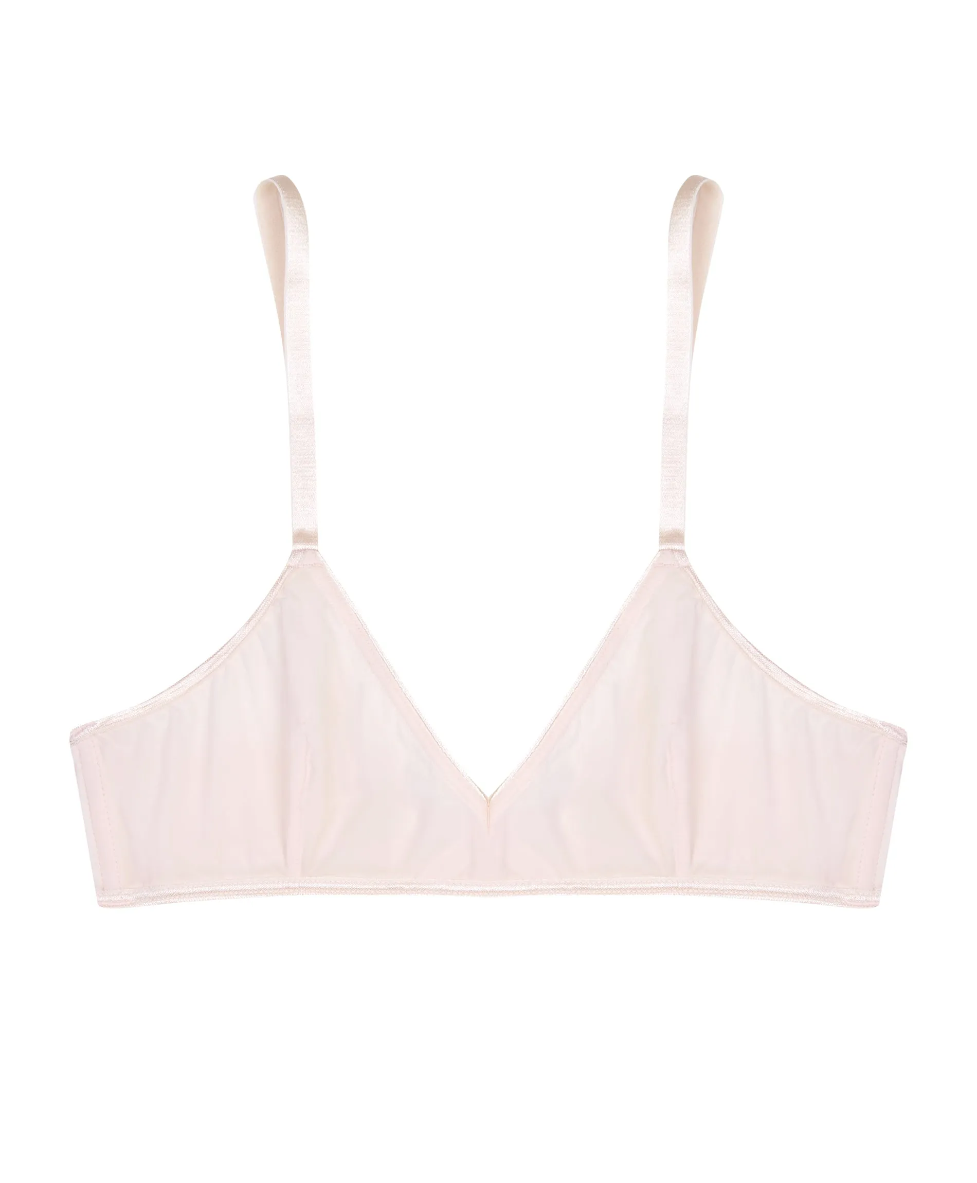 sheer tactel soft bra