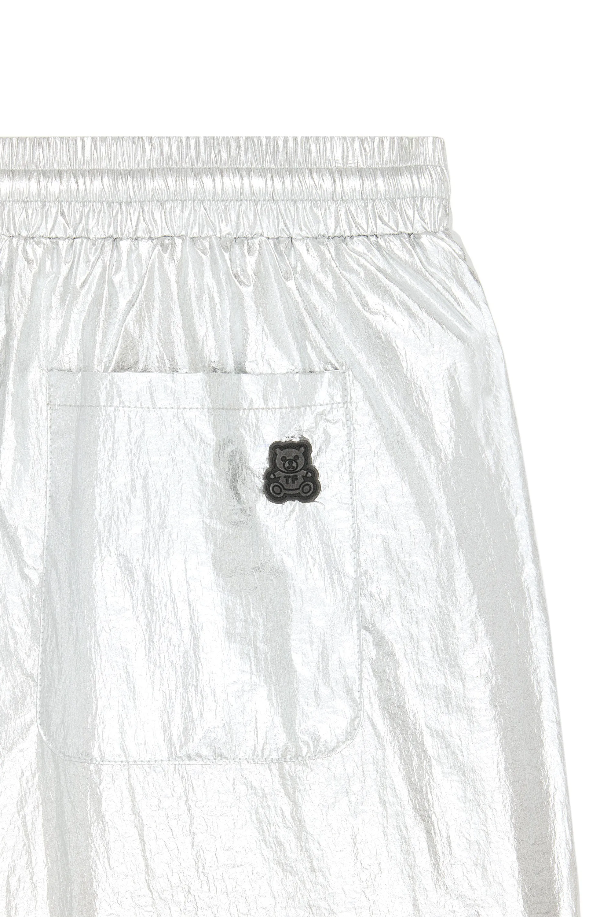 Silver Panel Shorts