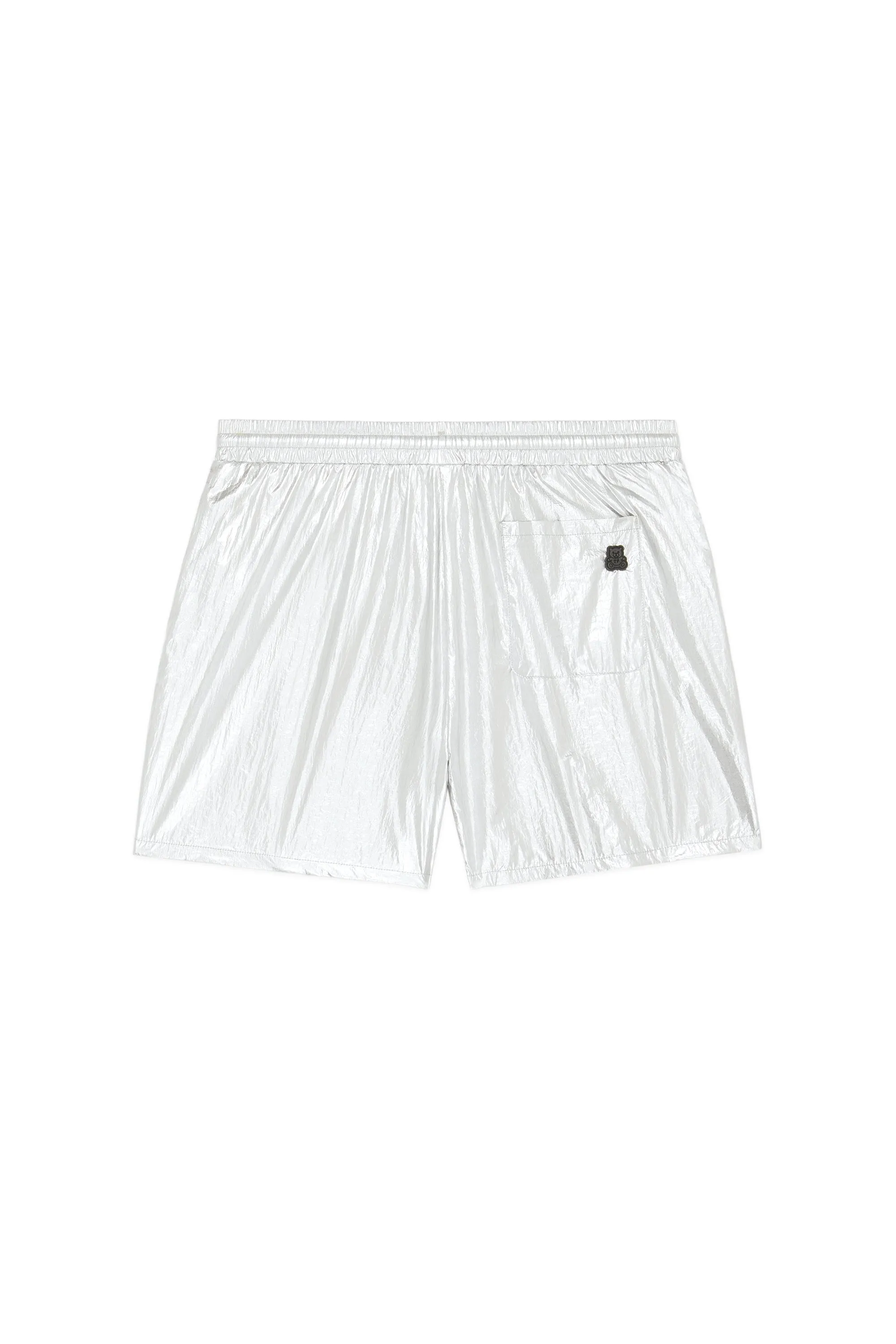 Silver Panel Shorts