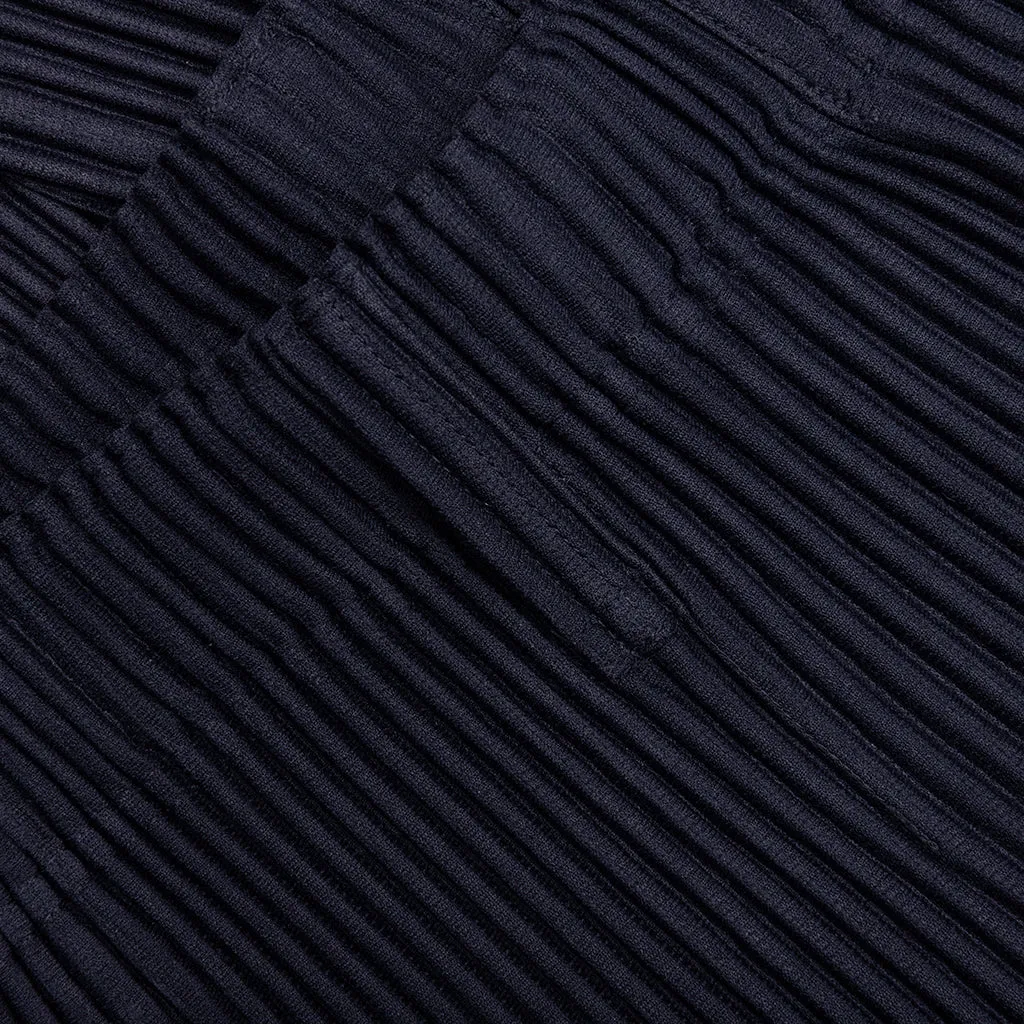 Tailored Pleats Pants - Blue