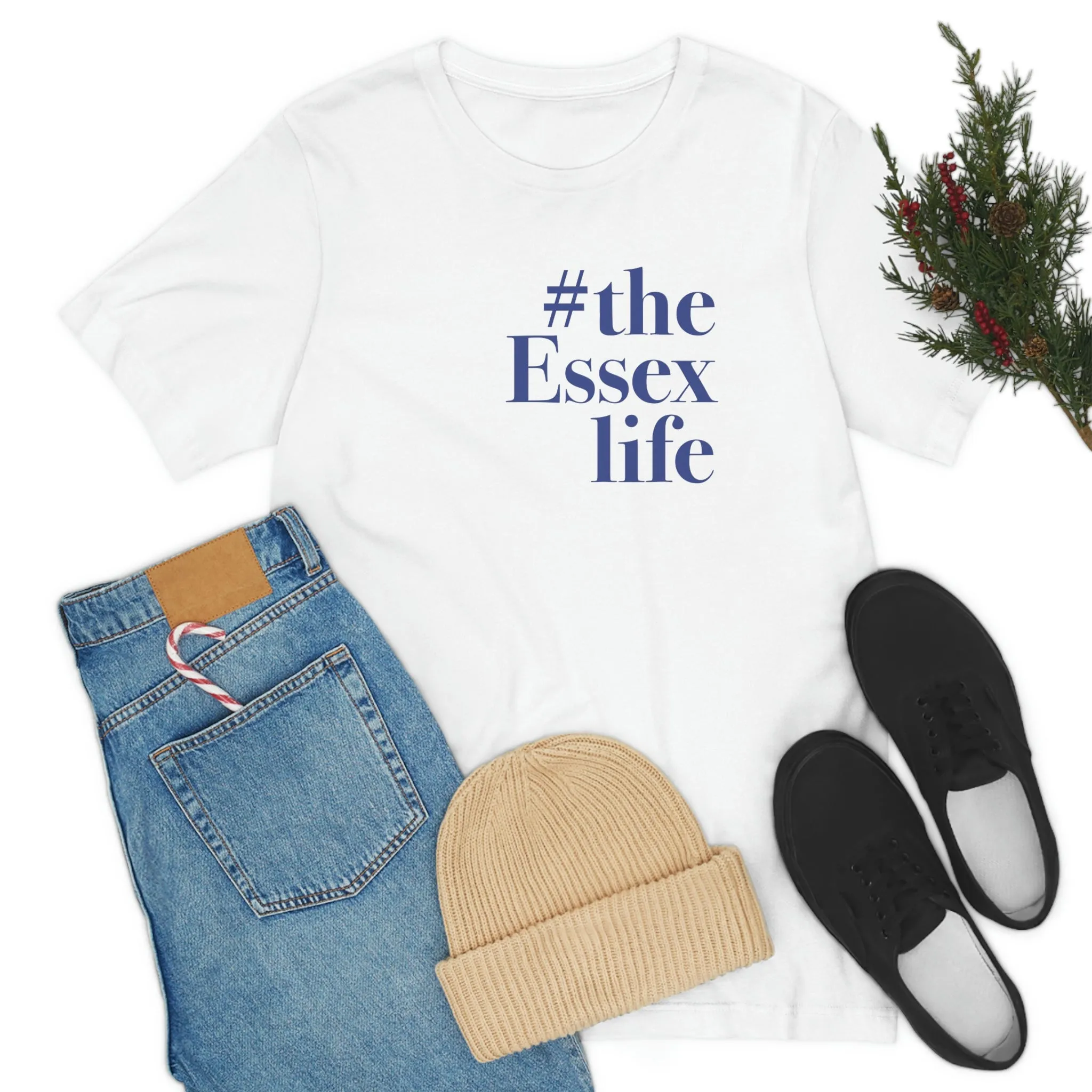 #theessexlife Unisex Jersey Short Sleeve Tee