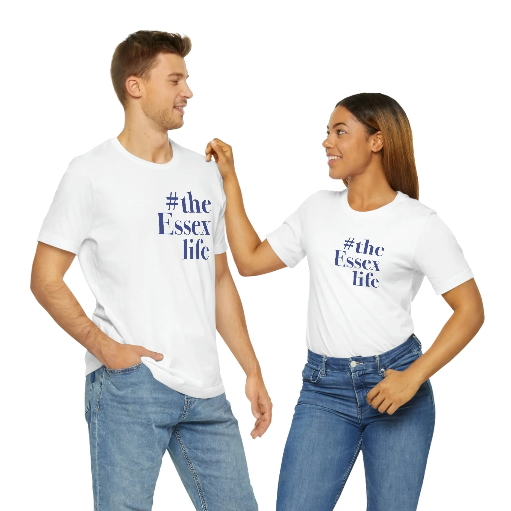 #theessexlife Unisex Jersey Short Sleeve Tee