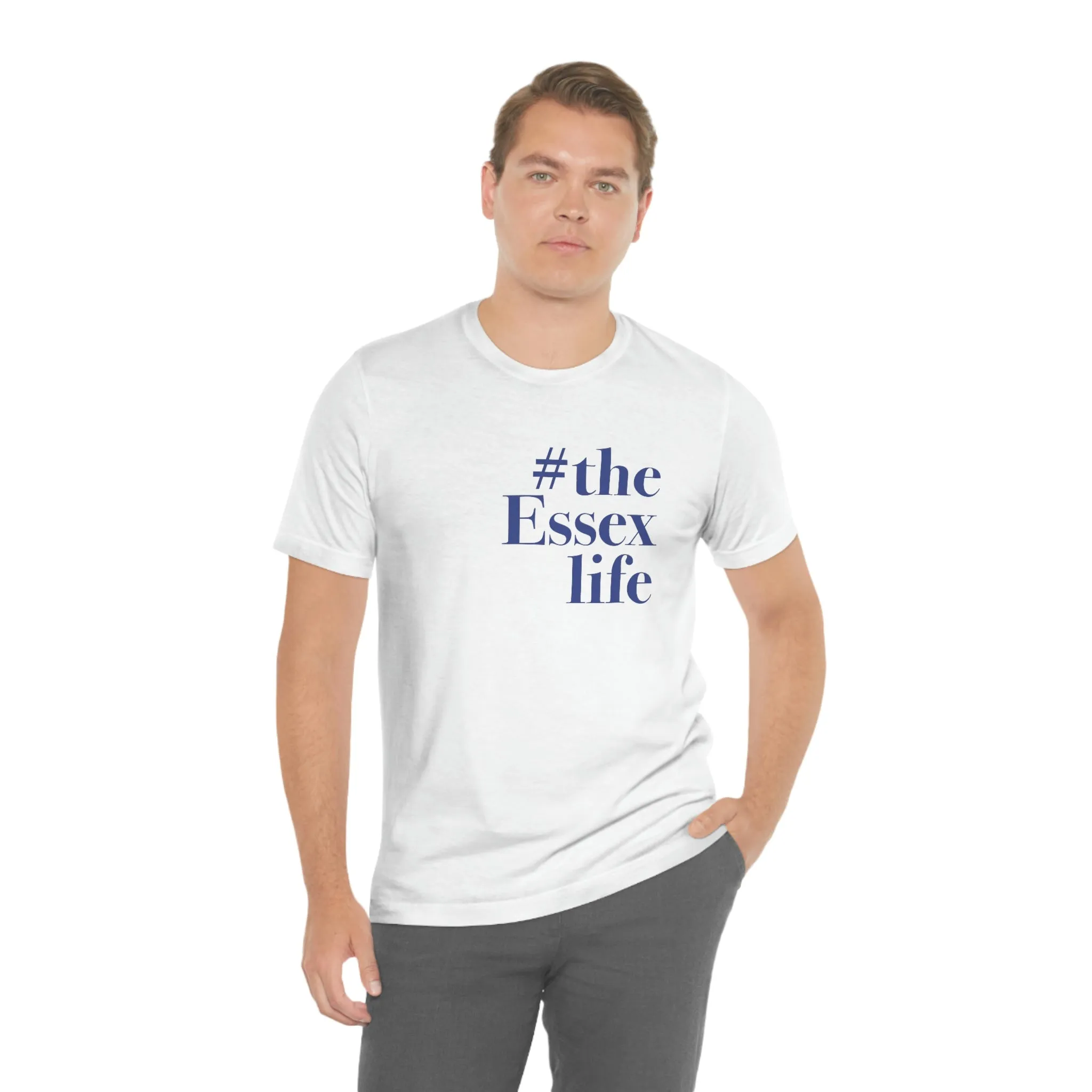 #theessexlife Unisex Jersey Short Sleeve Tee