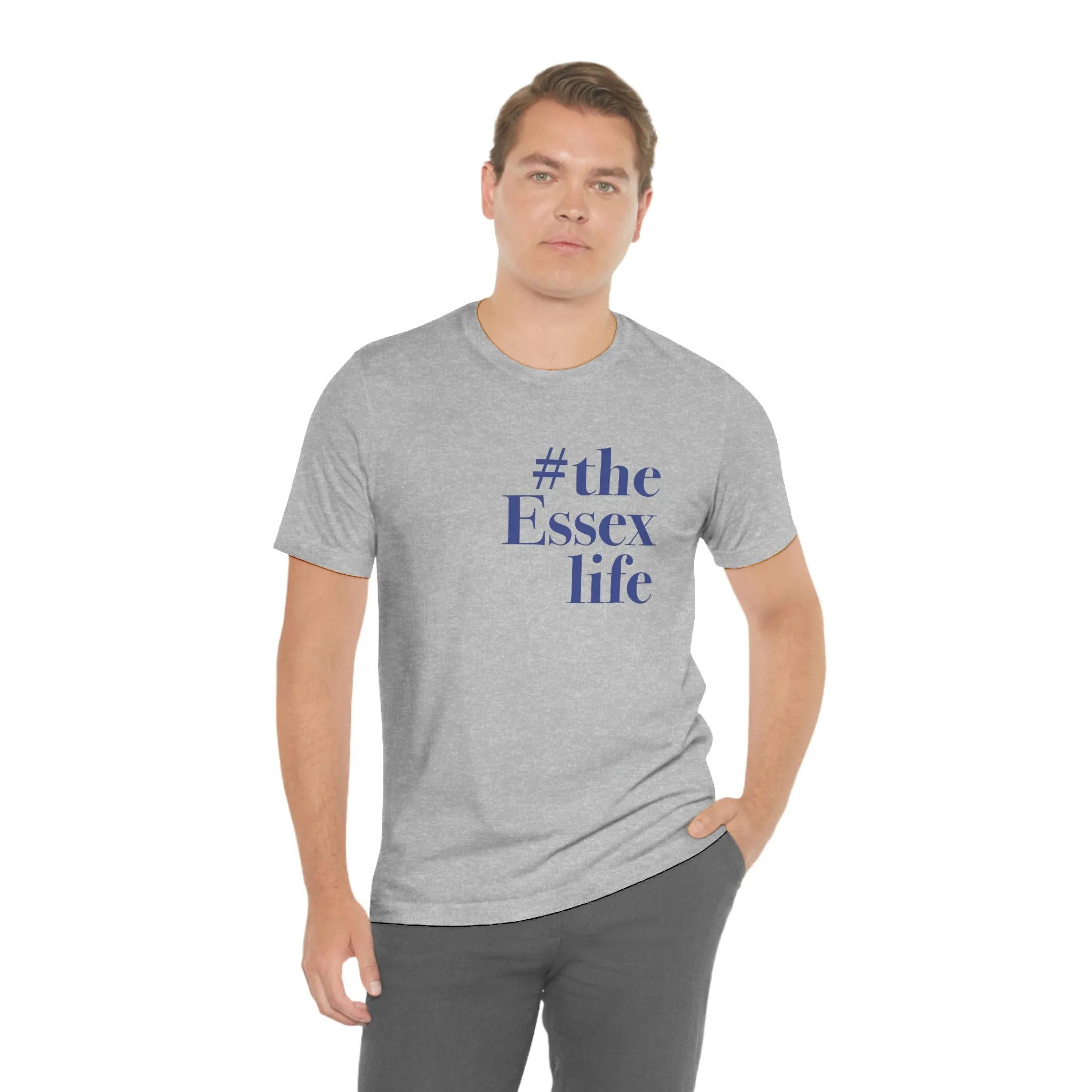 #theessexlife Unisex Jersey Short Sleeve Tee