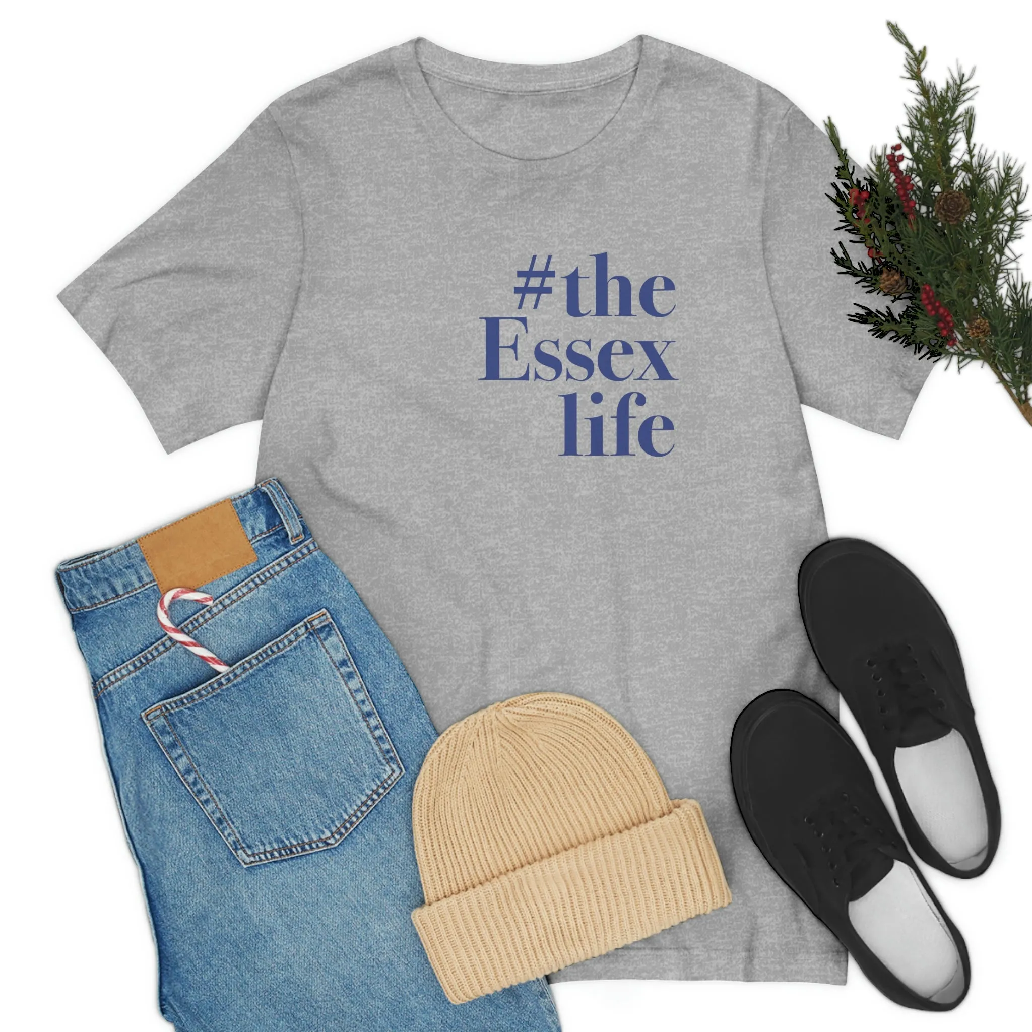 #theessexlife Unisex Jersey Short Sleeve Tee