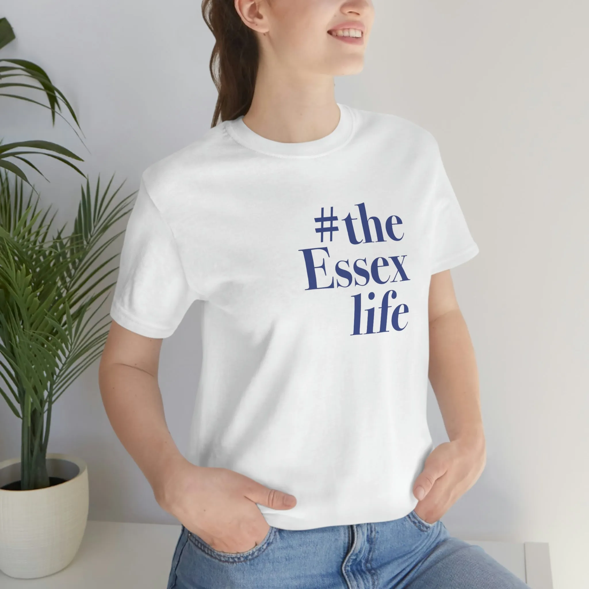 #theessexlife Unisex Jersey Short Sleeve Tee