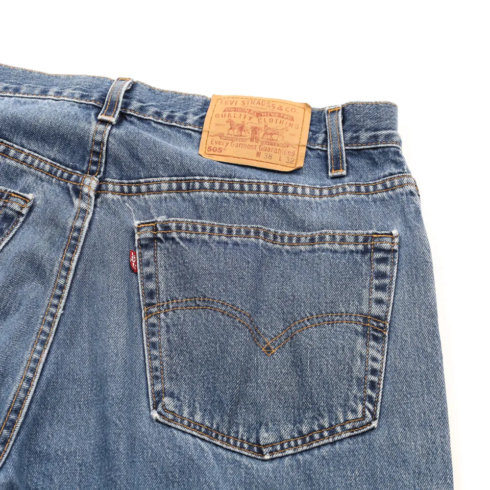 Vintage Levi's 505 Straight Leg Denim Pants - Large